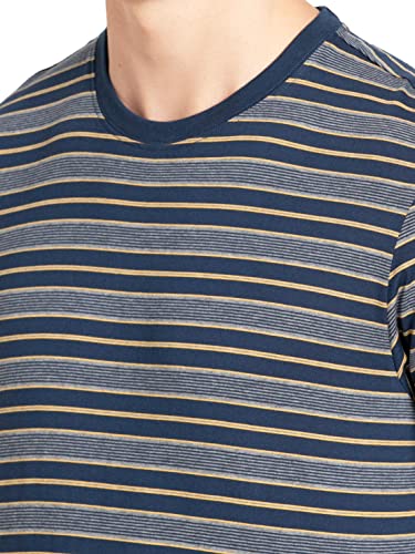 Image of Jockey 2717 Men's Super Combed Cotton Rich Striped Round Neck Half Sleeve Regular Fit T-Shirt