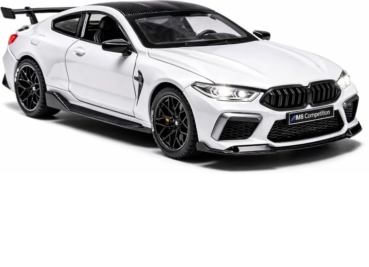 New Luxury Sports 1:32 B-M-W M8 Alloy Model Car with Pull Back Action (Multicolor, Pack of: 1)-image-19