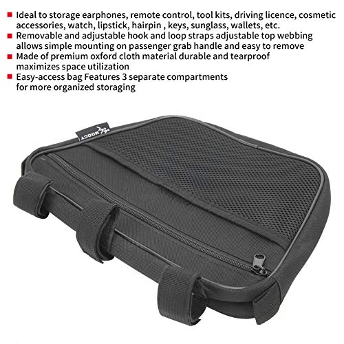 Tas voor Passagiershandvat, Organizer voor Auto-opbergtas, Zakje voor Montage op Handgreep aan Passagierszijde Geschikt… - Image 6