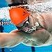 Water Gear Latex Adult Swim Cap - Durable and Flexible Unisex Non-Waterproof - Great for Short and Long Hair - Improve Your Performance - Triathlon Swimmers and Athletes