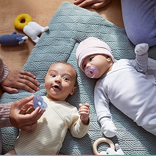 Chupeta Avent Philips Calmante Soothie 4-6m Rosa Kit C/2