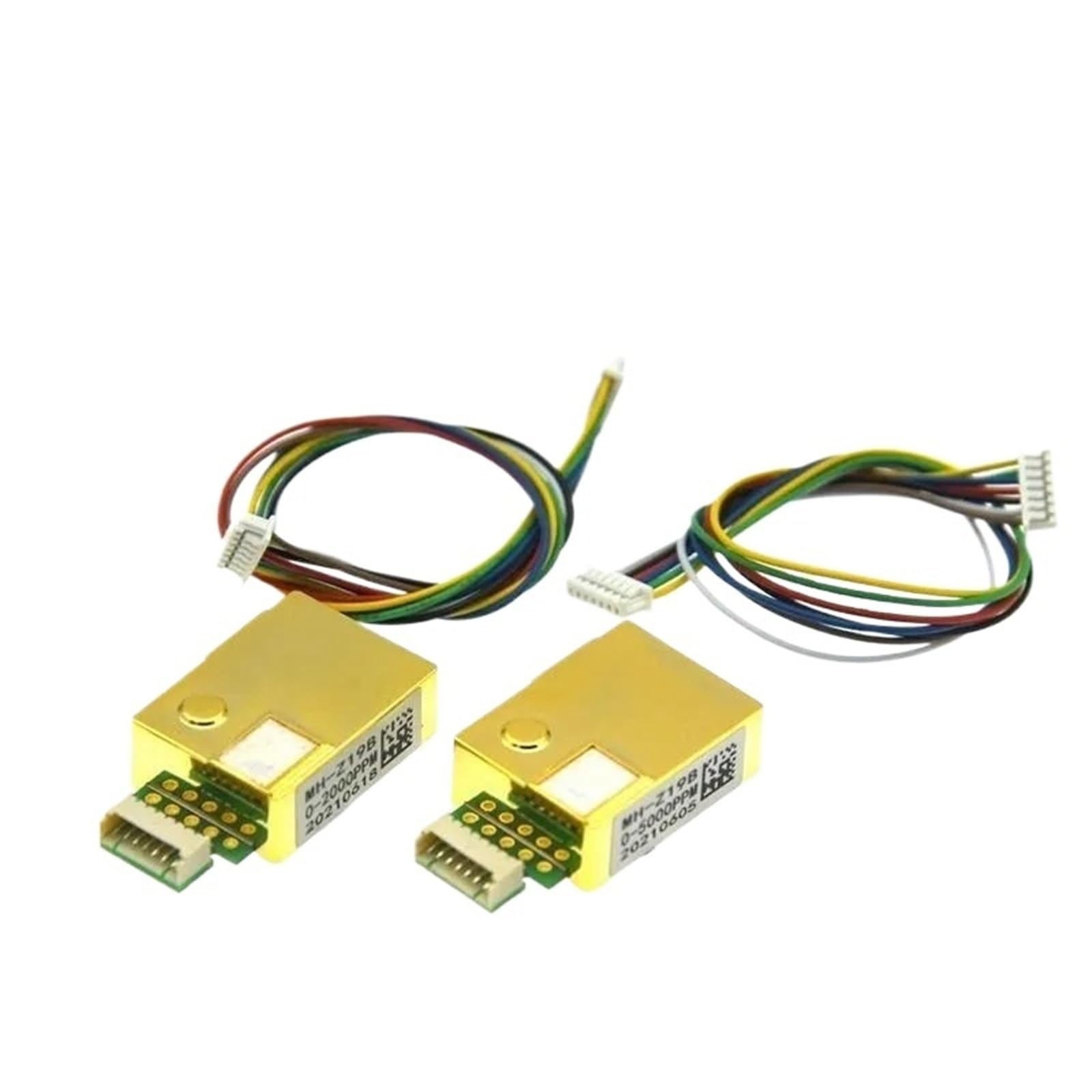 Módulo sensor de CO2 infrarrojo NDIR MH-Z19 MH-Z19B for monitor de dióxido de carbono (CO2), sensor de gas de 2000, 5000 y 10000 ppm, LART PWM(2000 with Terminal)