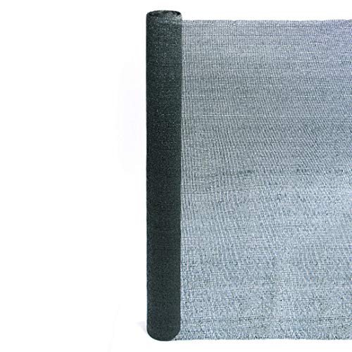 Catral 53010057 - Mini-Rollo - Malla Ocultación Total, Verde Oscuro, 100x1000x4 cm