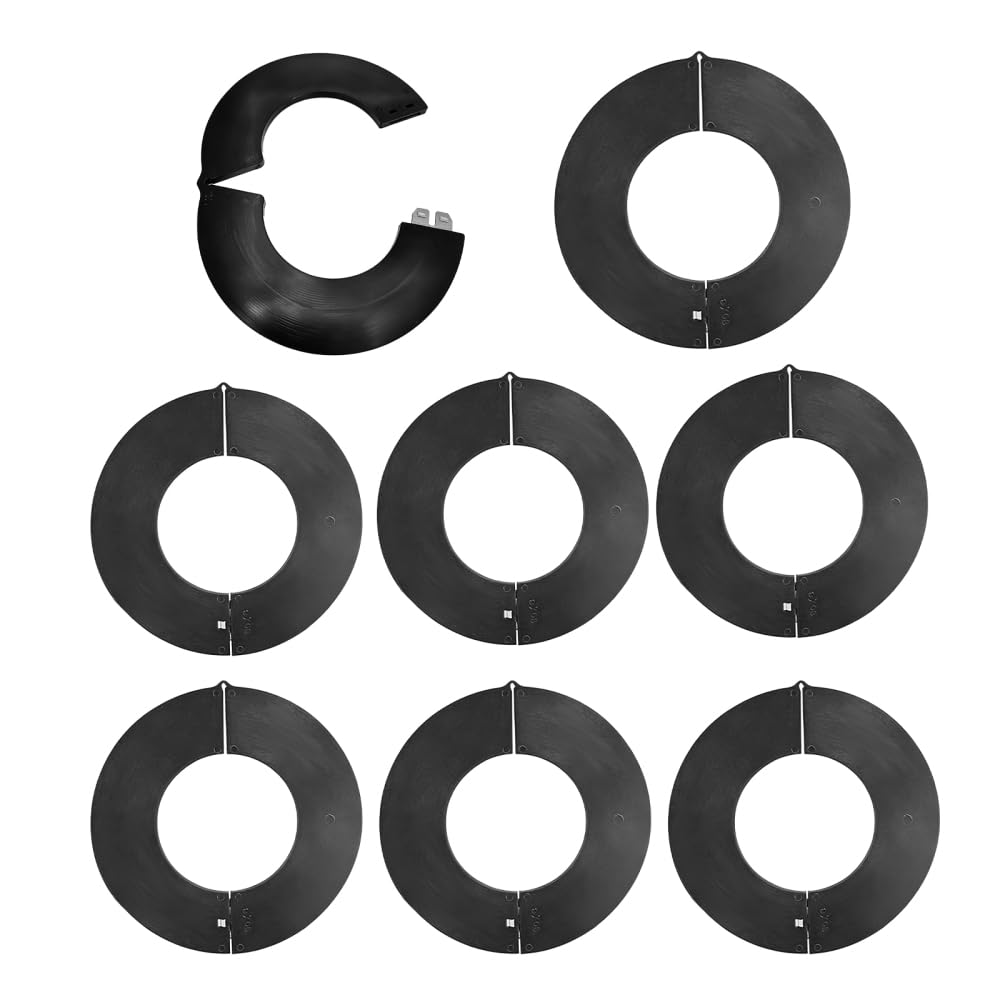 Dongker Bucket Pin Shim, 8Pcs Stable Bucket Pin Gaskets With Thickened Joint Design For Excavators And Skid Steer Loaders