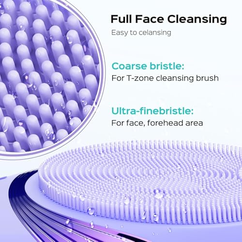 COSLUS Rechargeable Face Scrubber Brush - 5 Modes, Waterproof - Image 6