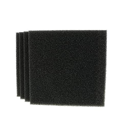 Alegi 4 Pieces Aquarium Filter Foam Sponges Pad, Fish Tank Bio Sponge Coarse Sheet Filter Media Pad, Cut-To-Size Foam For Pet Filters (9X9X1 Inch 4 Pcs) #TOP13
