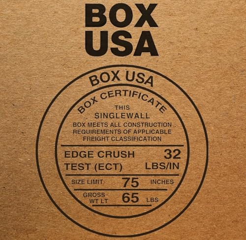 Image of Box USA 8x24x4.5 Open Top Bin Boxes for Storage & Organization, 50-Pack | Open Top Bin Boxes 8 inchL x 24 inchW x 4.5 inchH Corrugated Cardboard for Storage & Organization, 50-Pack