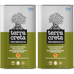 Terra Creta g.U. - Extra natives Olivenöl aus Kolymvari (2 x 1 l Kanister)