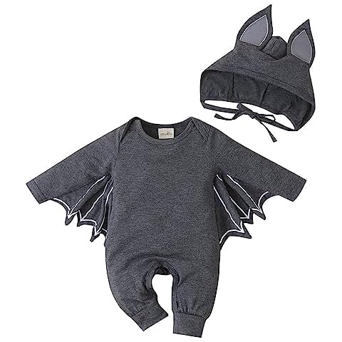 Newborn Baby Bat Halloween Outfit Set Cover