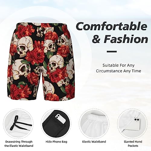 Mens Swimsuit Trunks with Compression Liner Quick Dry Board Beach Shorts Swimwear Bathing Suits4