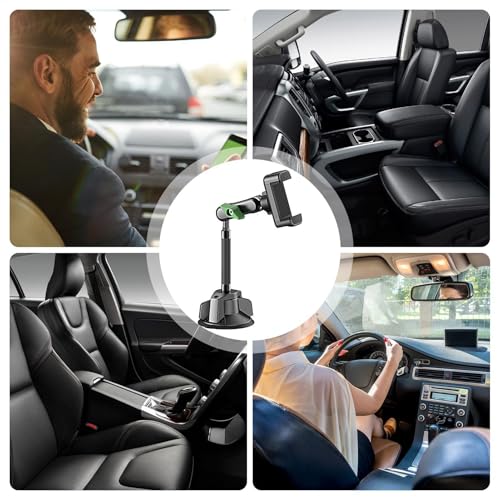 Design d'angle réglable pour support téléphone voiture anti-vibrations - 4