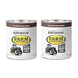 Rust-Oleum 280151-2PK Farm & Implement Enamel Primer Quart, Red Oxide Metal Primer,...