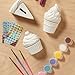 Melissa & Doug Sweet Keepsakes Craft Kit: 2 Decorate-Your-Own Treasure Boxes and a Cake Bank