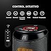 LEBENLANG Calefactor ceramico & Silencioso 2000W - Control Inteligente por App & WiFi - Ahorro energético I Calefactor Bajo Consumo Radiador Electrico I Calentador Electric ceramic space heater fan #4