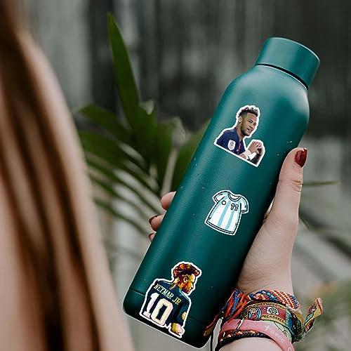 Image of Zesta Aesthetic Stickers for Laptop /Waterproof Anime Decal for Books /Vinyl Sticker for Fridge /Easy to Use Korean Car Sticker Kawaii Cute Stickers (Football)-Self-Adhesive