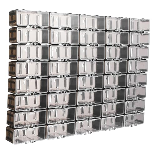Vitrine en plastique transparente pour organiser un grand lot de 40 voitures miniatures 1/64