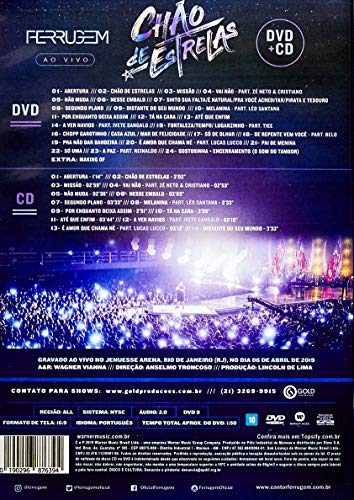 Ferrugem - Chão De Estrelas Kit Dvd+Cd