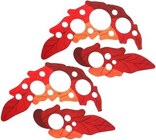 ERINGOGO 2 Sets Strum Guard Red Accessories Scratch Plate Pickguard Decal Pack Pvc Guitar