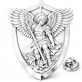 🛡️ PROTECTION PUISSANTE AU QUOTIDIEN – Ce pin’s Médaille Saint Michel Archange est bien plus qu’une simple broche religieuse. Symbole de courage et de victoire contre le mal, il représente une amulette de protection puissante pour les conducteurs, militaires, policiers et croyants. Portez la force de Saint Michel Archange chaque jour.