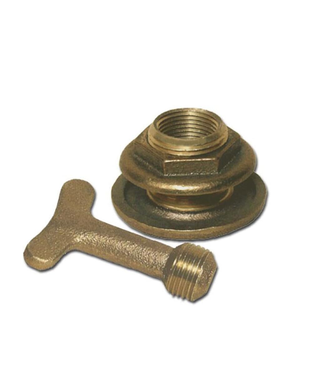 Buck Algonquin 00DPN84LT Thru Hull Style Drain Plug with T-Handle