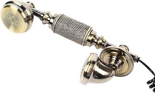 Miniatura 9 de Teléfono vintage para oficina en casa, teléfono fijo, antiguo teléfono antiguo con control de volumen, teléfonos clásicos de la vieja escuela para