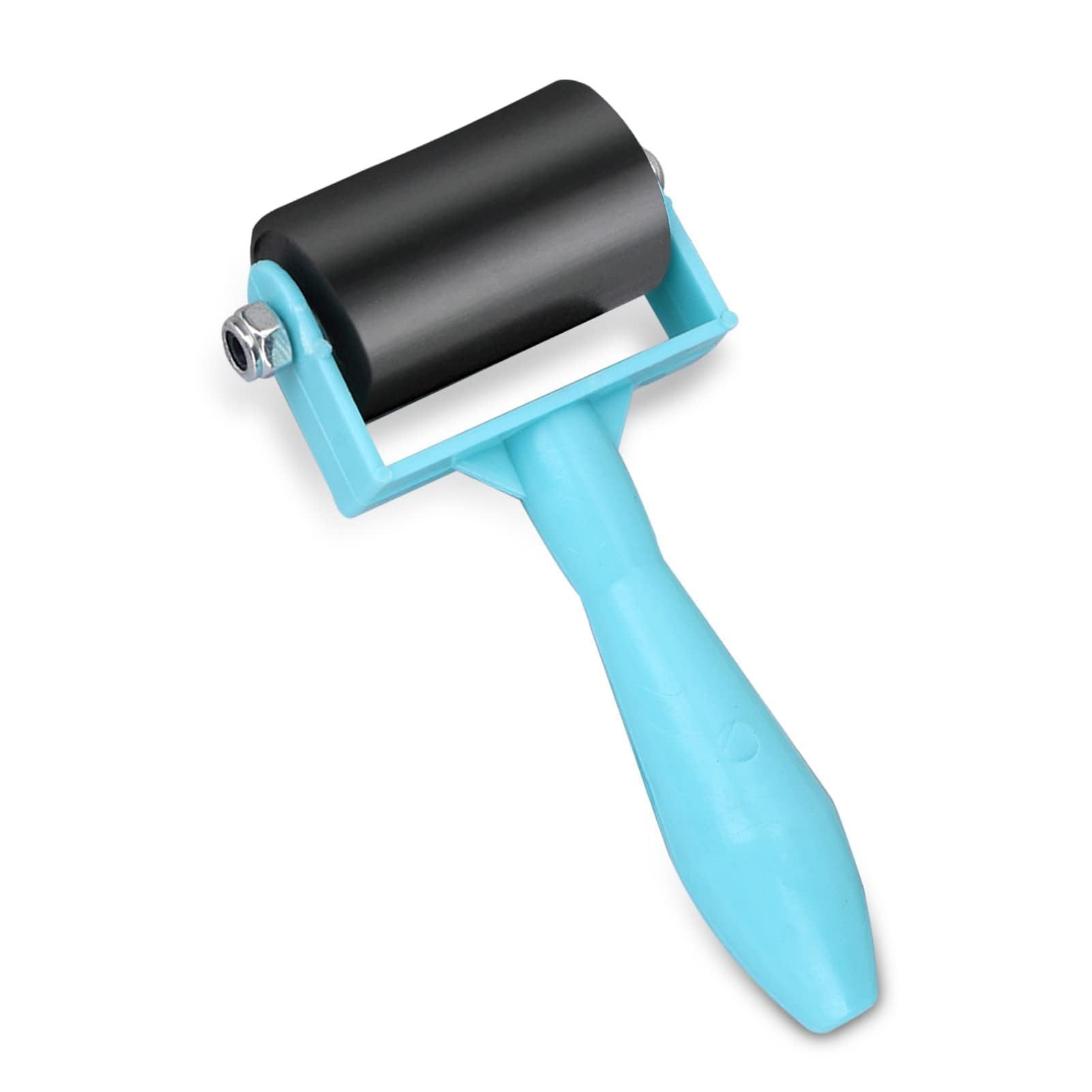 Rouleau Brayer Gravure – Largeur 3,5 Cm, Manche Plastique – Pour Encrage, Impression, Arts Graphiques