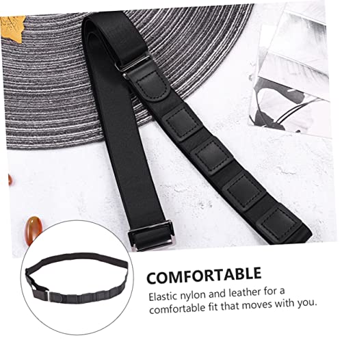 BESTYASH 2pcs Elastic Shirt Stay Belts for Men Adjustable Shirt Holder Prevent Crease Fashion Suspenders4