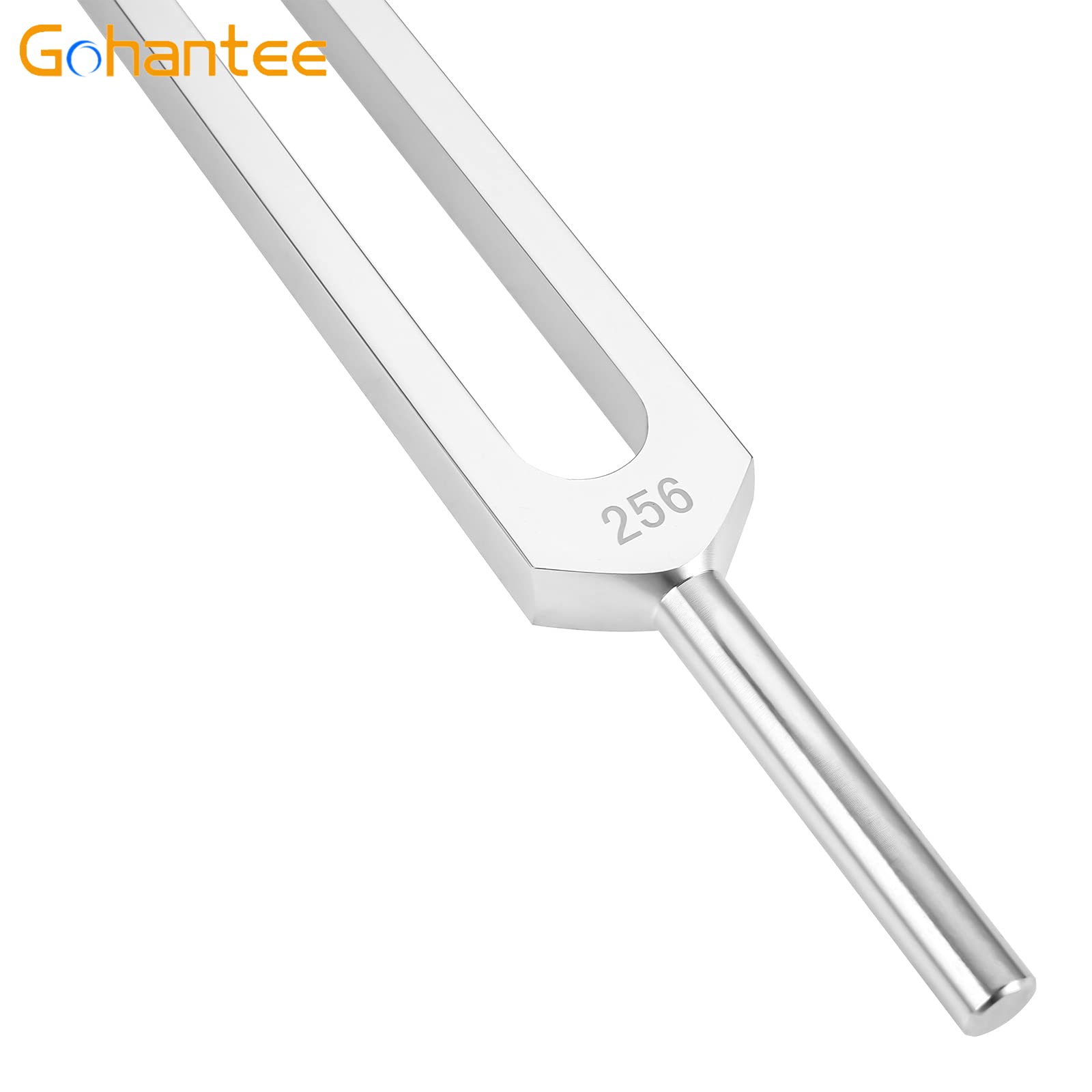Gohantee Juego de 8 tenedores de afinación de chakra plateada+2 martillos de sonido (256Hz, 288Hz, 320Hz, 341.3Hz, 383Hz, 426.6Hz, 480Hz, 512Hz)