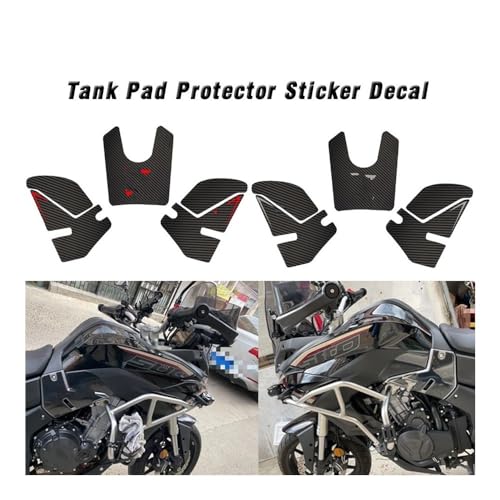 Stickers réservoir traction pour Loncin 500DS antidérapant - 2