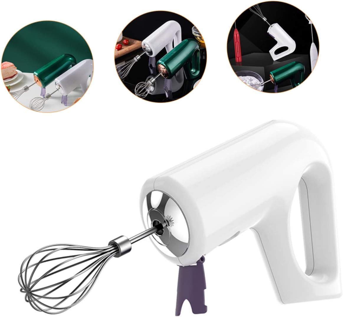 Cordless Handheld Egg Beater Milk Frother Electric Cake Mixer Egg Whisk