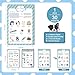 SHIQIKEJIPTY 3 PCS Pretend Play Notepads Police Officer Pretend Play Kids Pretend Vet Clinic Hair Stylist Role Play Imaginative Play Toys Role Play Accessories 4 * 6 Inches For Toddlers Children