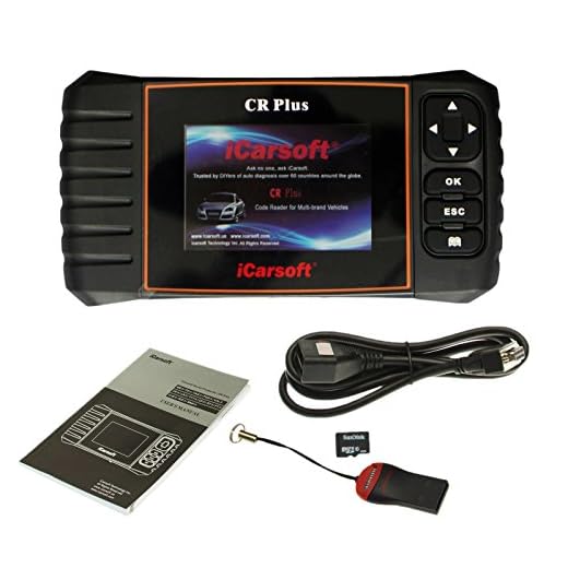 Dispositivo de diagnóstico iCarsoft CR Plus OBD2 CANBus, pantalla color universal