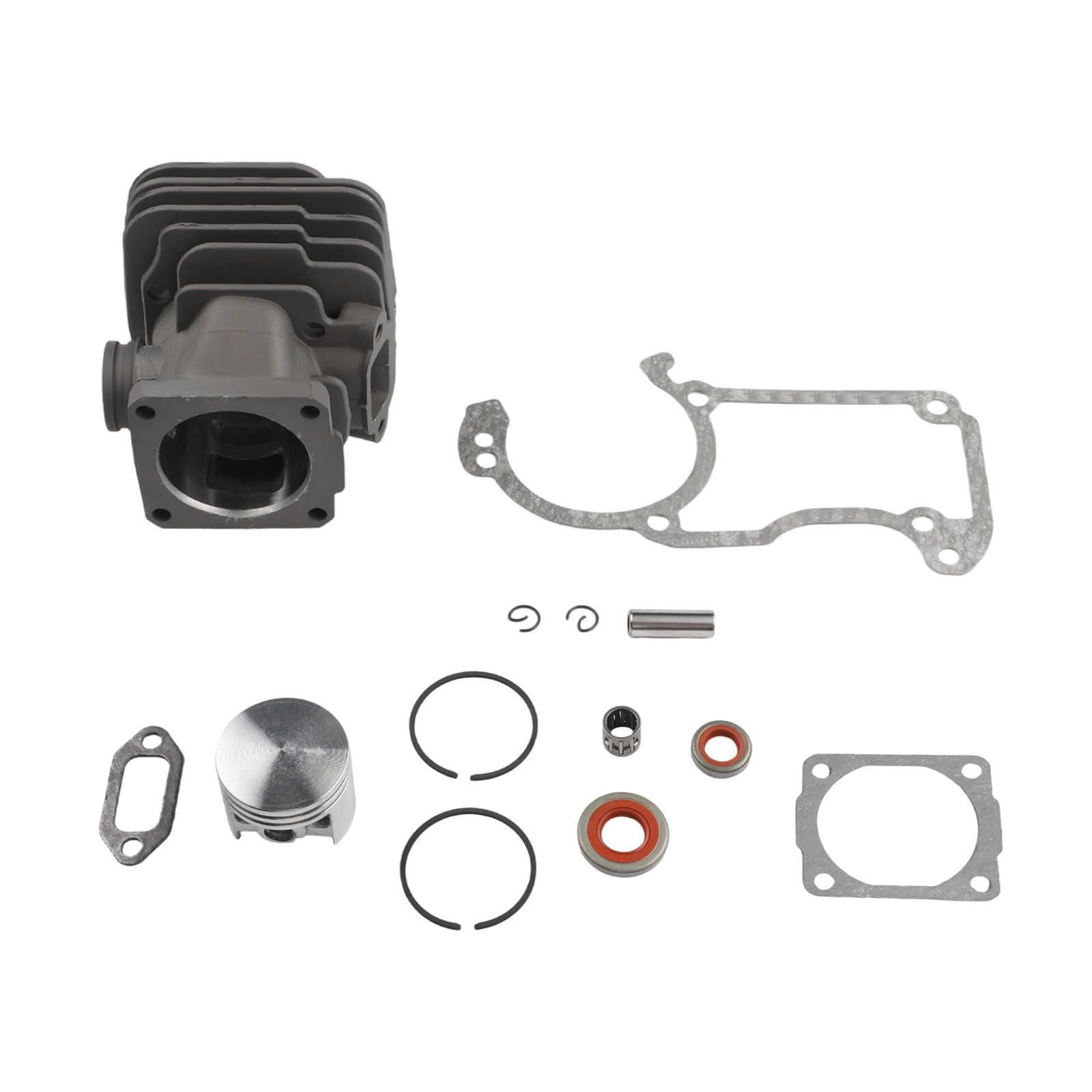Kit piston cylindre MS240 étanchéité renforcée pour moteur 024