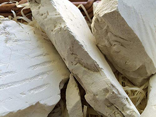 YELLOW Tonstücke (Klumpen) – Natürlicher Gelber Ton, Herkunftsnatur, unbehandelt, 4 oz (110 g)