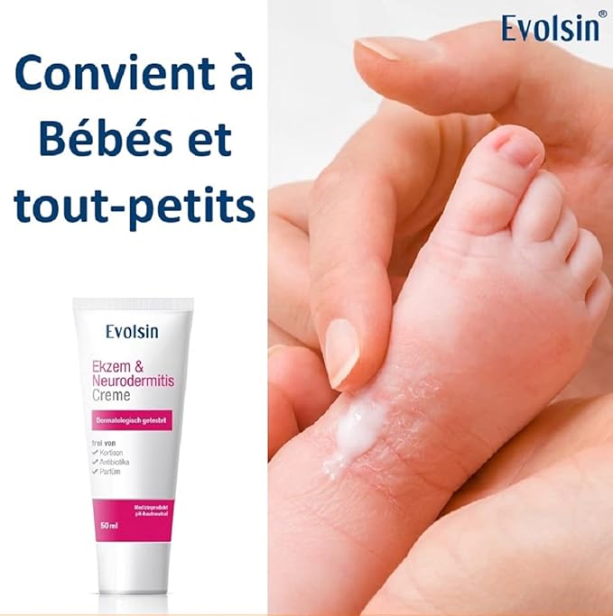 Gagnant Comparatif: Evolsin® Eczéma Crème I Sans Cortison I Lotion, Pommade  Pour Dermatite Atopique, Peaux Irritées, Sèches Et Démangeaisons I Guérit La  Peau I Testé Cliniquement I Fabriqué Dans L'ue : Amazon.fr: