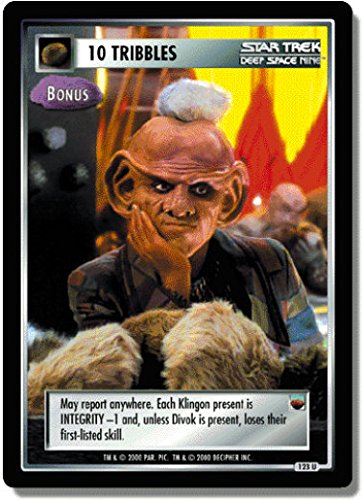 STAR TREK CCG 1E TTWT TRIBBLES 10 TRIBBLES (BONUS) 123U