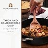 Wooden Spoons for Cooking – 13 Pcs Premium Teak Wooden Utensil Set - Durable, Safe for Nonstick Cookware, Easy to Clean & Heat Resistant Kitchen Utensils Set Wood with Ergonomic Handles #4
