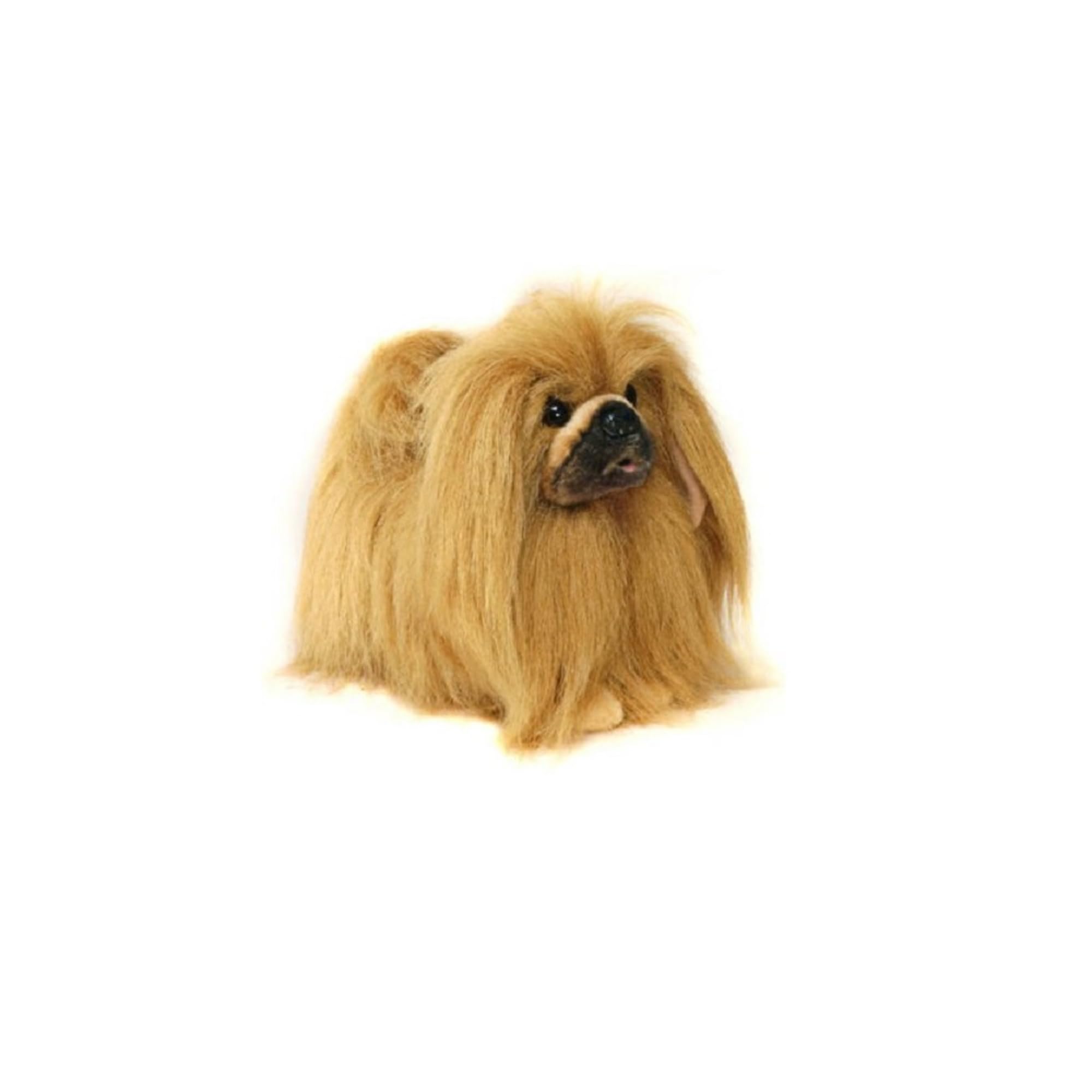 Amazon.co.jp: ブラウンとブラックの手作りペキニーズ犬のぬいぐるみ3