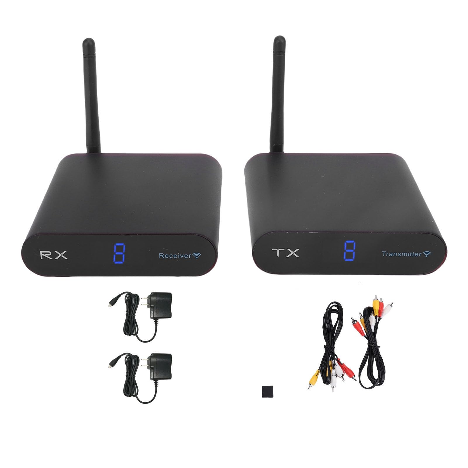 Transmisor receptor AV inalámbrico de largo alcance para conectar decodificador y proyector 8