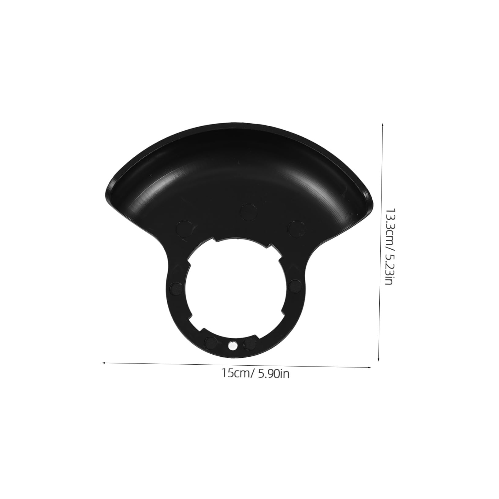 Abaodam Lawn Mower Grass Shield Covers 2 Pcs Replacement for 12v/24v Electric Mowers