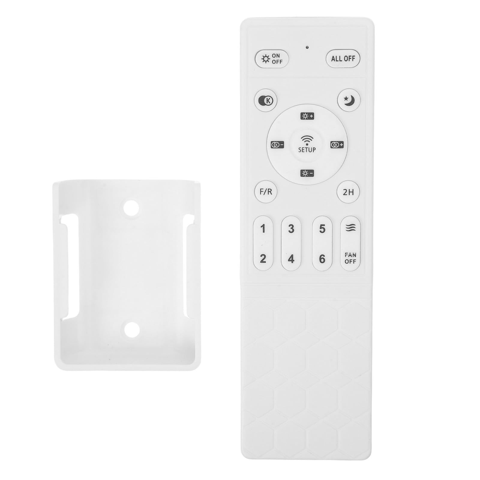 Control remoto universal para ventilador de techo con luz | Controlador inalámbrico de velocidad y lámpara | Reemplazo de control remoto para hogares modernos, fiestas y decoración de