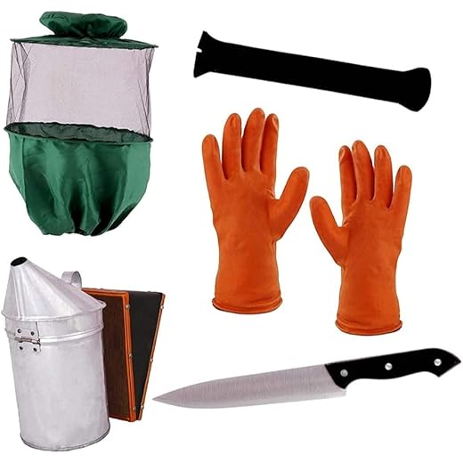 ADSANS Bee Keeping Equipment Combo - 5 Pieces