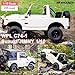 Skymaker WPL C74-1 Suzuki Jimny 1/10 Outdoor Remote Controlled Car 4WD Four Wheel Drive RC Car Rock Crawling Crawler for All Terriens Off-Road Driving