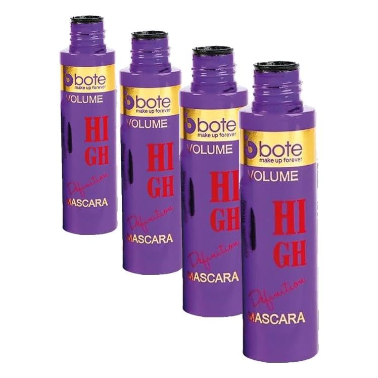 Bote Makeup Mascara Volume&Lenght Black (4 paketi)