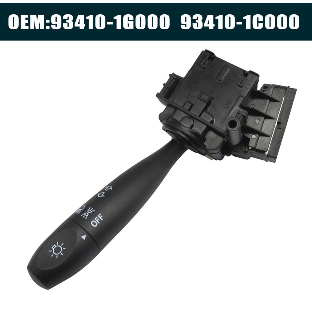 para Hyundai Accent Kia Rio 5 All Models 2006-2011 93410-1G000 Interruptor Columna Dirección Interruptor Control Crucero Coche Interruptor Columna Dirección