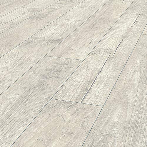 Pavimento Laminato AC4 Posa a Incastro, Kronotex, Teak Beige, Spessore 8mm, Scatola 2,131m²
