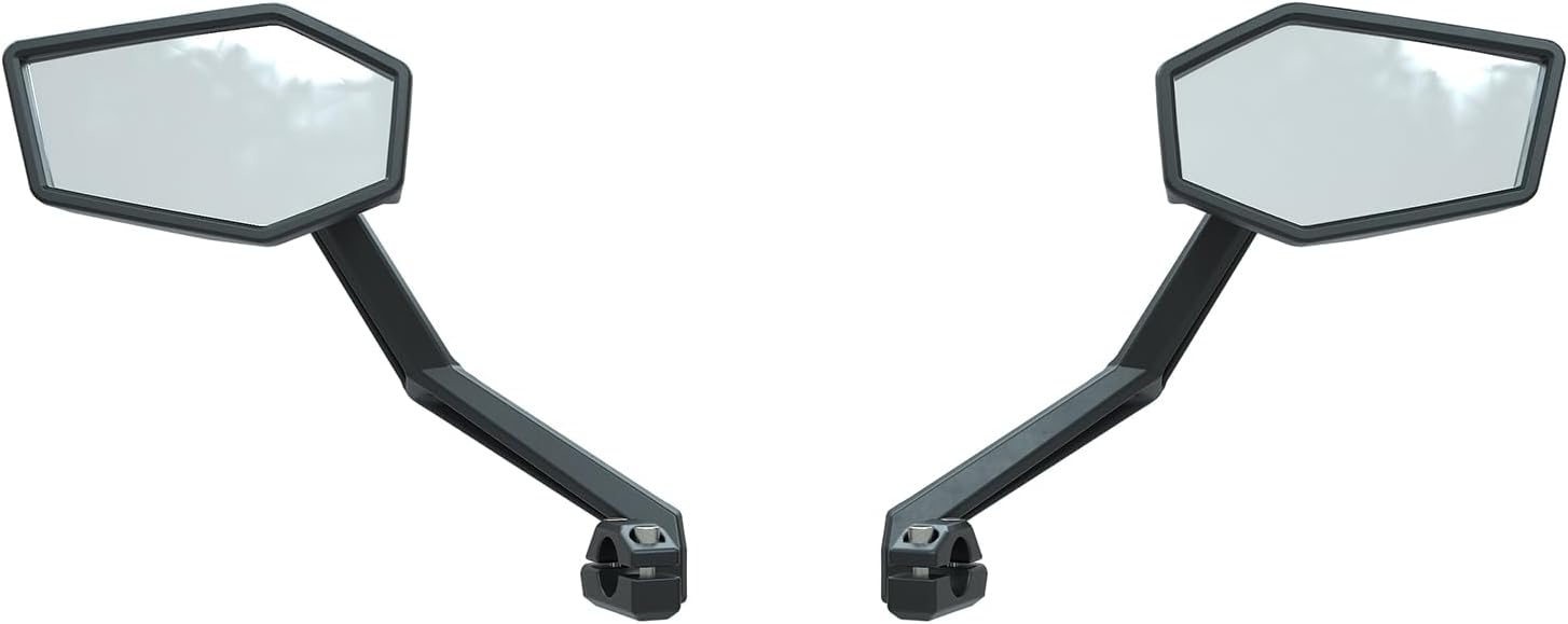 Polaris Side View Adjustable Mirrors for Sportsman ATV, Handlebar Mounted, Set of 2, 2890578