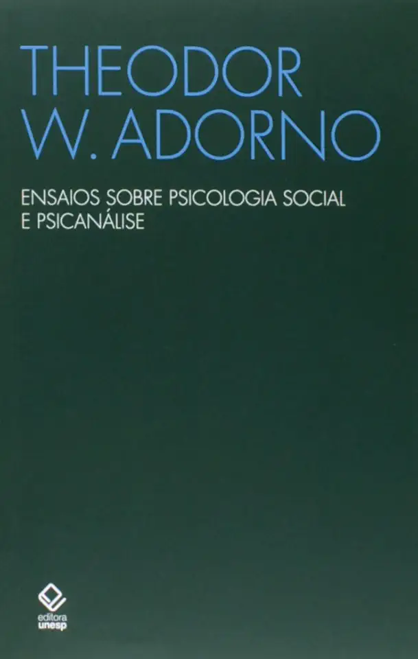 Ensaios sobre psicologia social e psicanálise