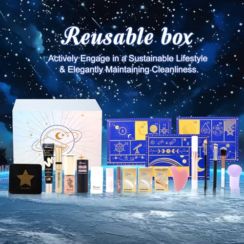 Christolab AC-12 Makeup Advent Calendar 2024,24 Days Beauty Advent Calendar Christmas Countdown Makeup Gift Sets, Lunar New Year Christmas Gifts For Teens Girls Daughter Girlfriend Wife thumb #6