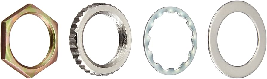 Amazon.co.jp: SCUD ナットセット、トグルスイッチ用 ニッケル EXNUT